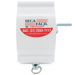 Varal de Parede Recolhível Seca Fácil 30 Metros Trevisan - Branco - 3