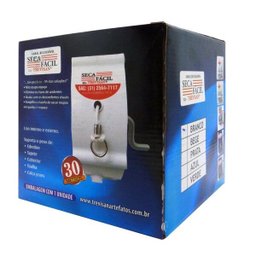 Varal de Parede Recolhível Seca Fácil 30 Metros Trevisan - Branco - 5