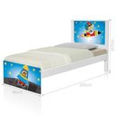 Ver imagem 2 de Cama Solteiro com Cabeceira Adesivada Astronauta