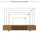 Ver imagem 5 de Rack com Painel Ripado TV 75 Polegadas Planejado 200x230cm Aruá CabeCasa MadeiraOriginals Marrom