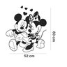 Adesivo de Parede Mickey e Minnie Mod21:52 X 60 Cm - 2