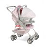 Carrinho de Bebê Milano Reversivel Rosa Bebê - Galzerano - 2