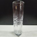 Ver imagem 4 de Vaso Decorativo de Cristal Transparente 17x6x6cm Enfeite Sala Mesa Estante