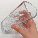 Ver imagem 3 de Vaso Decorativo de Cristal Transparente 17x6x6cm Enfeite Sala Mesa Estante