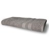 Kit 2 Toalhas Itália Soft 1 Banho 1 Rosto Grossa 100% Algodão 430g/m² Cinza - 2