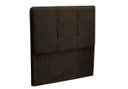 Ver imagem 1 de Cabeceira Cama Box Solteiro 90 cm London - JS Móveis - Chocolate