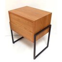 Ver imagem 2 de Mesa de Cabeceira Estilo Industrial