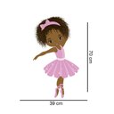 Ver imagem 2 de Adesivo de Parede Bailarina Mod14:39 X 70 Cm