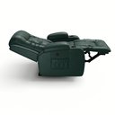 Ver mais imagens de Poltrona do Papai Reclinável Elétrica Fixa com Massagem e Aquecimento Corino Verde Militar Premium