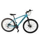 Ver imagem 1 de Bicicleta Aro 29 Gti Roma 21v Freio a Disco Azul Tam. 15