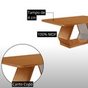 Ver imagem 6 de Mesa de Jantar Alvorada 180 cm Tampo MDF Canto Copo Laminado e 6 Cadeiras Yasmin