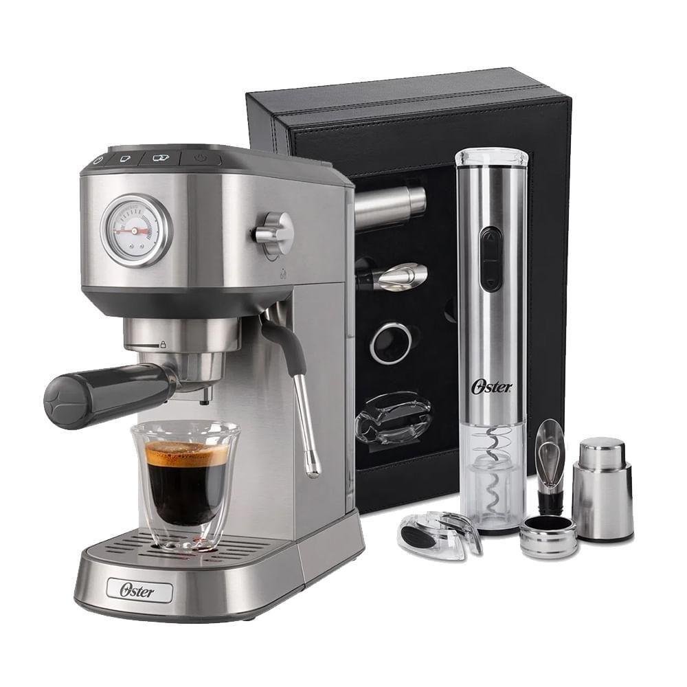 Kit Cafeteira Espresso Compacta E Kit Vinho Oster - 127v 127v - 1