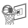 2 Tabelas de Basquete Laminada Naval 1,80x1,20m Sports Mania - Branco - 5