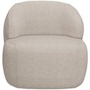 Ver imagem 3 de Kit 02 Poltronas Decorativa Fixa Orgânica para Sala Living Barolo L06 Linho Bege - Lyam Decor