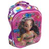 Mochila Infantil Costas Escolar Feminina Moana 3D - Rosa - 1