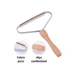 Removedor Escova De Cobre Tira Pelos Pet Cachorro E Gato - 2