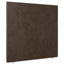 Ver imagem 2 de Cabeceira Cama Box Casal Luana 140cm Veludo Marrom - Abmaza