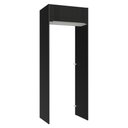 Ver imagem 1 de Porta-geladeira 83 Cm 1 Porta Basculante Preto/branco/preto Lux Madesa