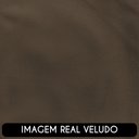 Ver imagem 5 de Sofá 2 Lugares Living Orgânico Sala de Estar 160cm Garbin K04 Veludo Marrom - Mpozenato