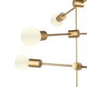 Ver imagem 2 de Lustre Pendente Orluce Edison II OR1188 Dourado E27 Bivolt
