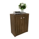Ver imagem 2 de Balcão Escritório com 2 Portas Multimóveis Cr25013 Nogal