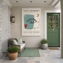 Ver imagem 4 de Quadro Canvas The Eye Exhibition 90x60cm Mold Preta