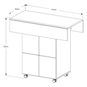 Ver imagem 7 de Mesa Annie de Jantar Cor Castanho
