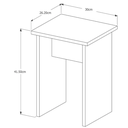 Ver mais imagens de Mesa Annie de Jantar Cor Castanho