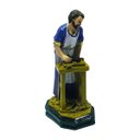 Ver imagem 3 de Imagem São José Operário Resina Nacional 13 Cm