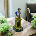 Ver imagem 2 de Imagem São José Operário Resina Nacional 13 Cm