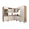 Armário de Cozinha Completa Modulada 8 Peças sem Tampo de 120 Mel Luciane Móveis - 2