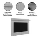 Ver imagem 4 de Rack Bancada com Painel para Tv de até 70" em Mdf França Jequitiba/off White