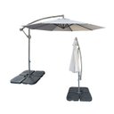 Ver imagem 5 de Ombrelone Base Lateral em Aluminio com Proteção 50UV Tahiti Fratini