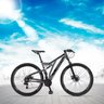 Bicicleta Aro 29 Quadro 19 Alumínio 21v Suspensão Freio Disco Mecânico Z-FULL Cinza - Dropp - 2