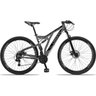Bicicleta Aro 29 Quadro 19 Alumínio 21v Suspensão Freio Disco Mecânico Z-FULL Cinza - Dropp - 1