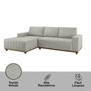 Ver imagem 4 de Sofá Boreal de 200 cm B25 Chaise Lado Direito Meu Sofá Online