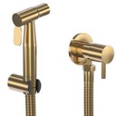 Ver imagem 4 de Ducha Higiênica Completa Acabamento em Dourado Goldenx