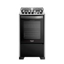 Ver imagem 1 de Fogão 4 Bocas Dako Magister Grill Preto com Mesa Inox Bivolt - Preto