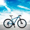 Bicicleta Aro 29 Quadro 19 Alumínio 27v Câmbio Shimano Altus Freio Hidráulico Azul/Preto - Dropp - 2