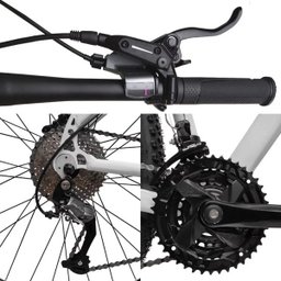 Bicicleta Aro 29 Quadro 19 Alumínio 27v Câmbio Shimano Altus Freio Hidráulico Azul/Preto - Dropp - 6 Bicicleta Aro 29 Quadro 19 Alumínio 27v Câmbio Shimano Altus Freio Hidráulico Azul/Preto - Dropp - 6