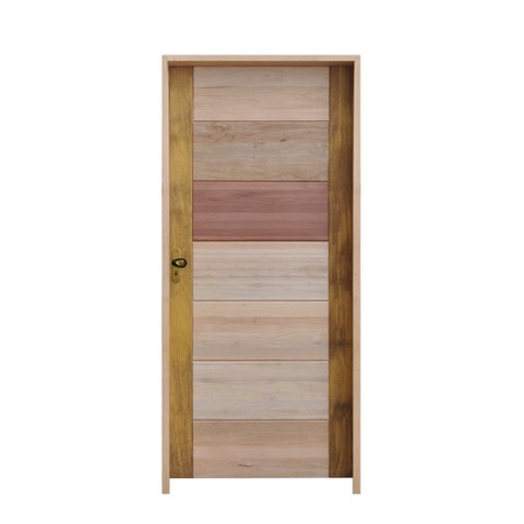 Porta BBB Mista 72 X 210 Batente Misto 11cm Fechadura Externa Lado Direito - Hale
