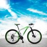 Bicicleta Aro 29 Quadro 15 Alumínio 27v Câmbio Shimano Altus Freio Hidráulico Branco/Verde - Dropp - 2