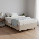 Ver imagem 2 de Base Cama Box Solteiro Padrão 88x188x37 Cor Bege