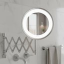 Ver imagem 1 de Espelho de Aumento com Led para Maquiagem Flex Lux - Cromo