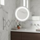 Ver imagem 3 de Espelho de Aumento com Led para Maquiagem Flex Lux - Cromo