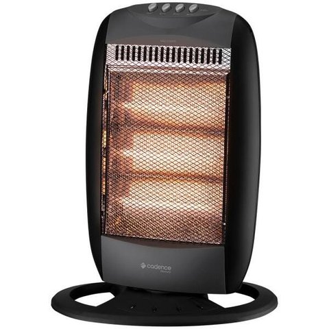 Aquecedor Cadence Mercury Preto AQC305 2 Níveis 220v