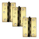 Ver imagem 1 de Kit com 03 Dobradiças Estilo Ferro Oxidado + Parafusos