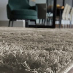 Tapete para Sala Quarto Apolo Textil Retangular 200x240cm Prata Casen - 3