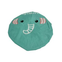 Touca Infantil para Banho Animais 2 Peças - Verde e Verde - 2