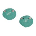 Ver imagem 1 de Touca Infantil para Banho Animais 2 Peças - Verde e Verde